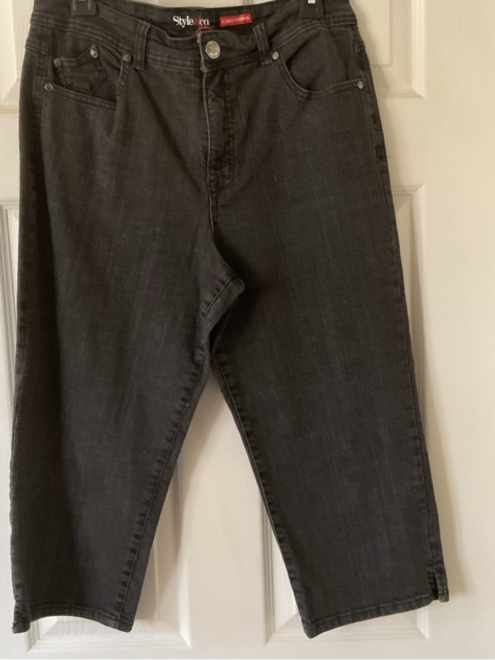 Style & Co. Black Relaxed Fit Men’s Jeans